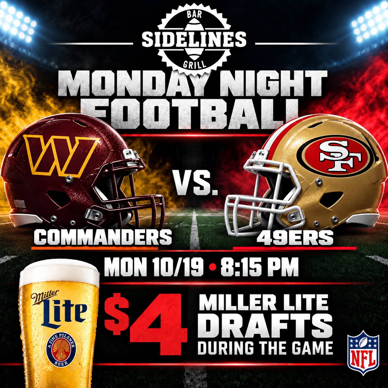 Washington Commanders at San Francisco 49ers